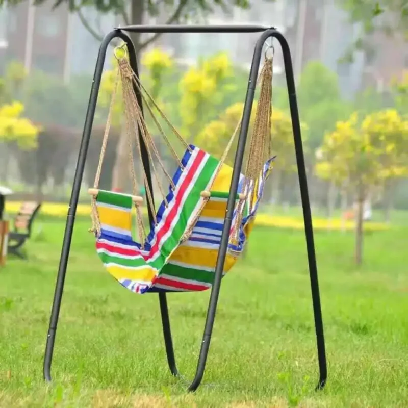 A-Shape Metal Hammock Chair Stand - 330 lbs Capacity for Indoor & Outdoor Use - Image 5