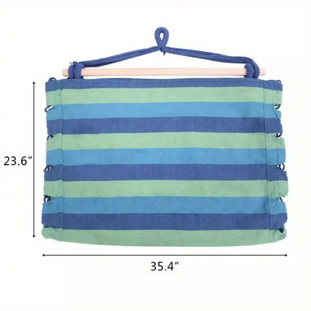 Variety of fabric swatches demonstrating different textures and colors for porch hammock swings