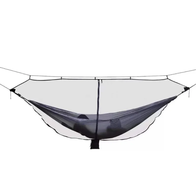 Portable Camping Hammock Mosquito Net - Lightweight Bug Protection for Outdoor Travel - Image 2