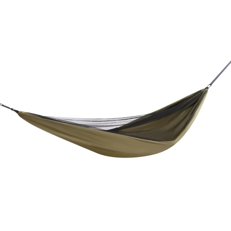 Portable Camping Hammock with Mosquito Net & Sunshade - Waterproof 2-in-1 Design for Outdoor Adventures - Image 5