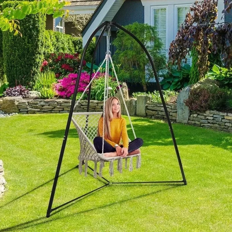 Tripod Hanging Chair Stand - 330 lbs Capacity for Indoor & Outdoor Use - Image 3
