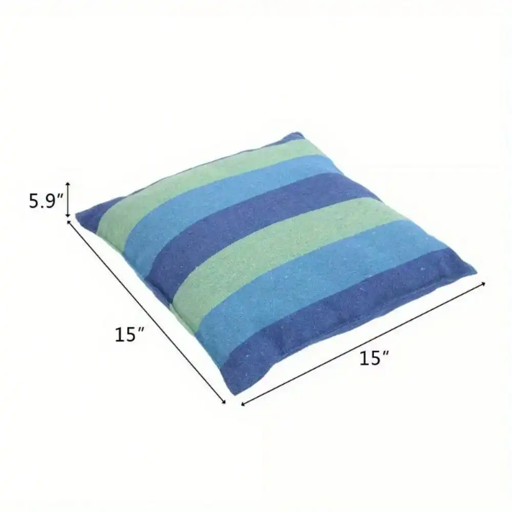 Portable rope hammock chair with complete hanging kit
