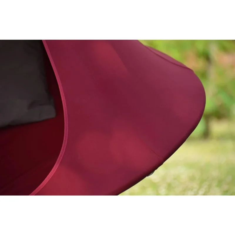 Double Hanging Pod Chair with Polyester Canvas - 440 lbs Capacity for Indoor & Outdoor - Image 4