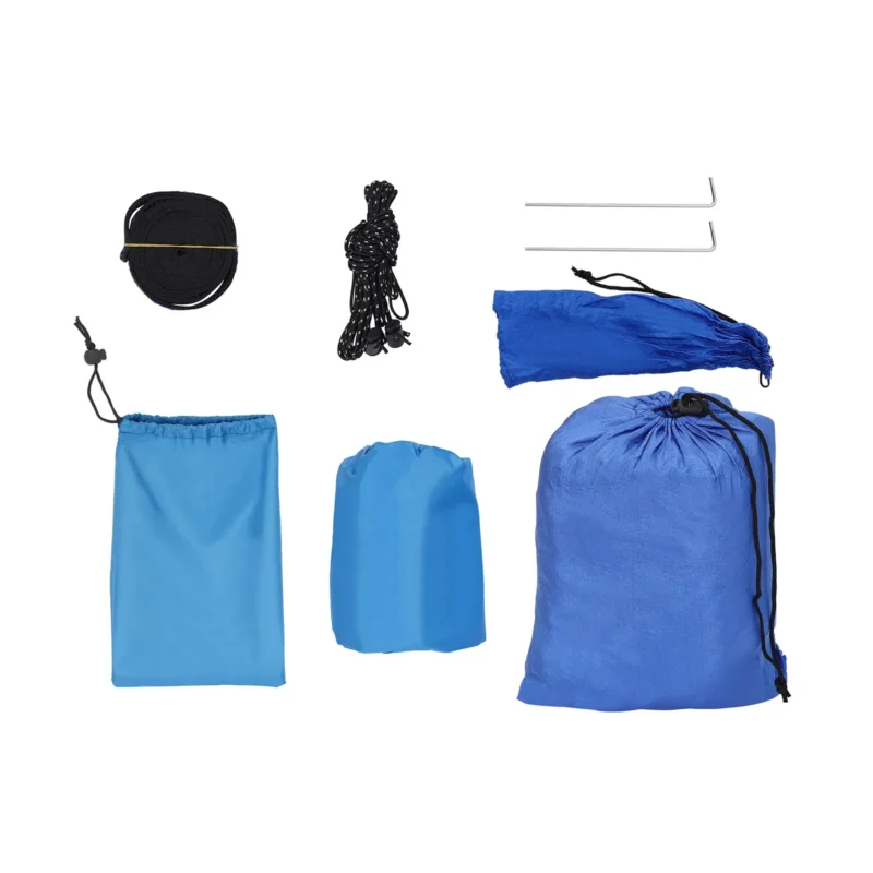 Portable Camping Hammock with Mosquito Net - 440 lbs Capacity for Outdoor Adventures - Image 3