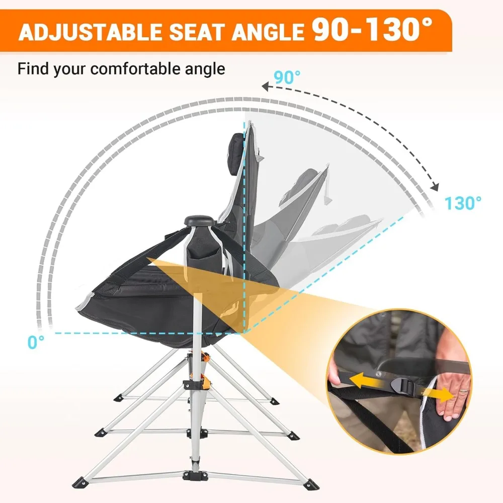 Innovative folding hammock design showing advanced material engineering