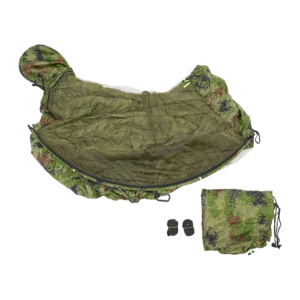 Portable Camping Hammock with Mosquito Net and Sun Shade - 400 lbs Capacity for Hiking & Adventures