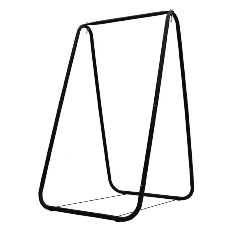 A-Frame Metal Hammock Chair Stand - 330 lbs Capacity for Indoor & Outdoor Use